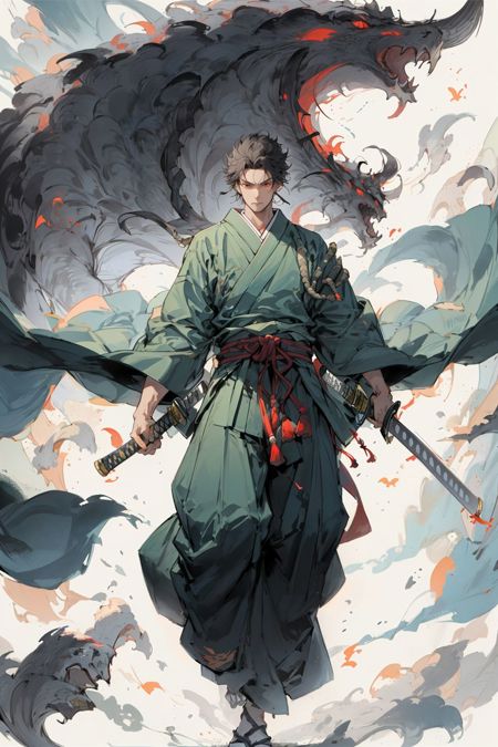 06978-1612168363-weapon, 1boy, male focus, sword, solo, japanese clothes, holding, holding weapon, katana, holding sword, sheath, (close-up_1.3),.jpg